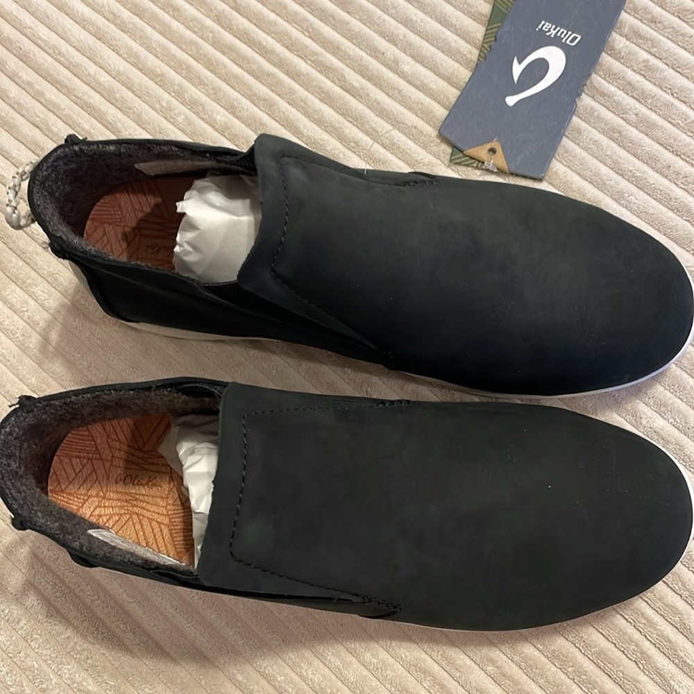 OluKai Black Ankle Boots - Picture 9 of 14